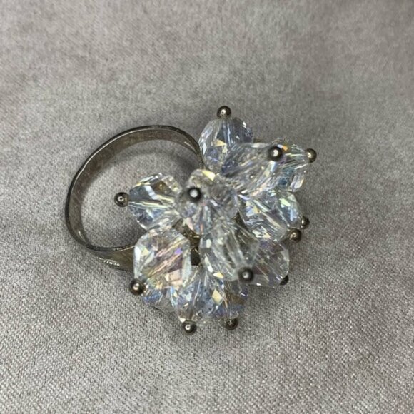 Cluster bead statement rings - Picture 3 of 9